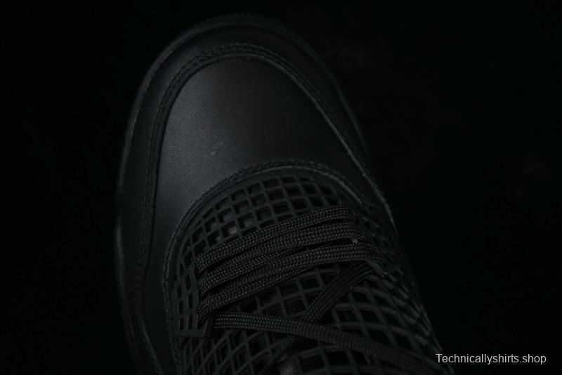 Nike Air Jordan 4 Retro Basketball Shoes with Mesh Design - FV7251-001