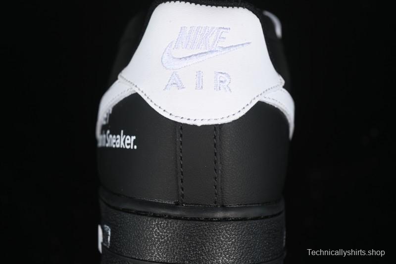 Nike Air Force 1 '07 Low Graffiti White Black Casual Sneakers - CW2288-017