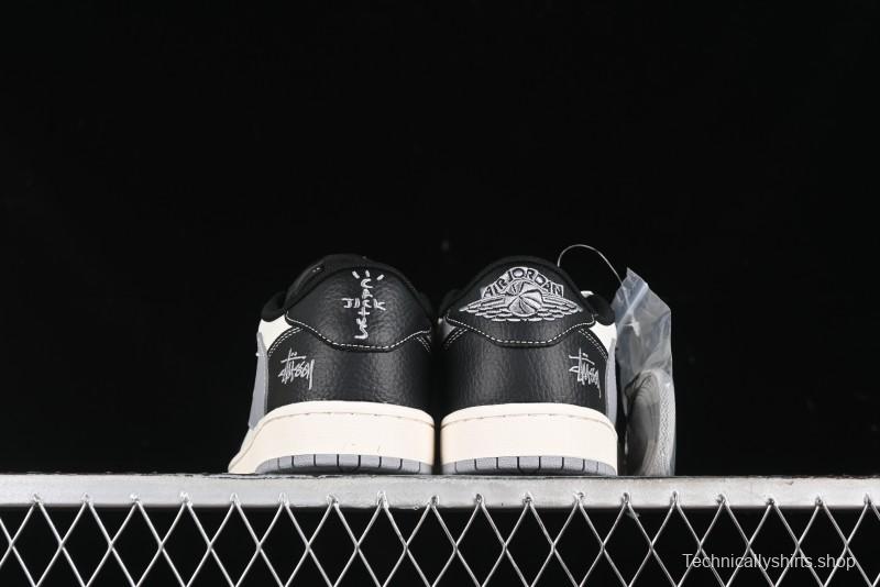 Nike Travis Scott x Fragment Design x Air Jordan 1 Low OG SP AJ1 Lifestyle Sneakers - XZ5168-001