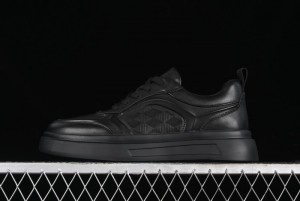 Ecco Street ACE Series Autumn New Retro Fashion Genuine Leather Platform Casual Sneakers - 63336101001