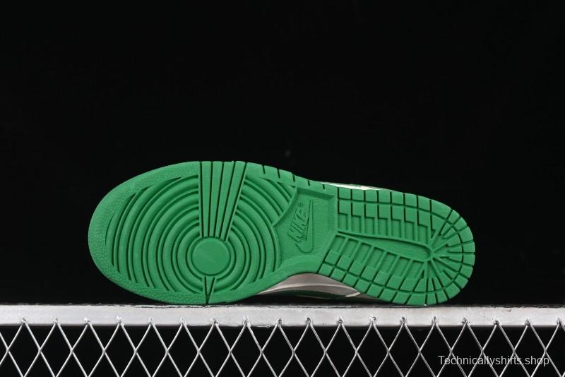 Nike SB Dunk Low Gucci Collaboration - Custom Patchwork Green Swoosh Anniversary Edition Low-Top Casual Skate Shoes - KK1688-053