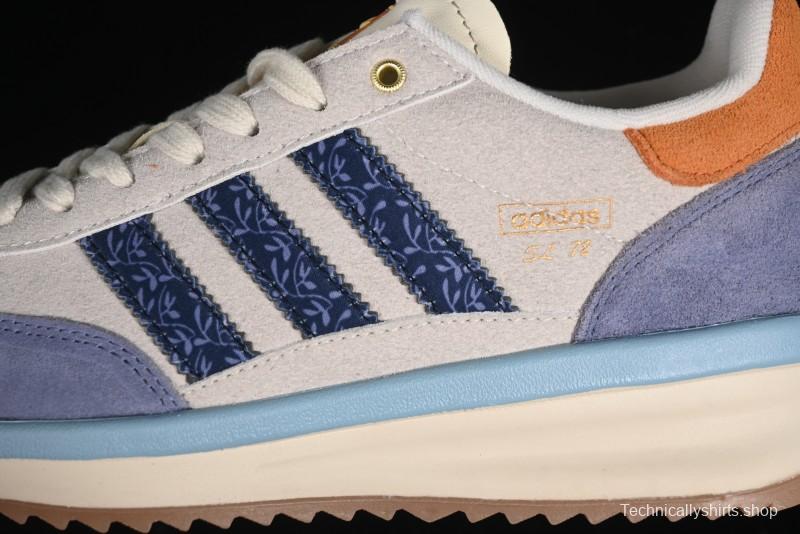 Adidas Originals SL 72 Retro Running Shoes with Ecotex Tongue and EVA Midsole - JQ0957