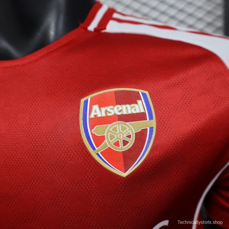 Player Version 25/26 Arsenal Home Jersey