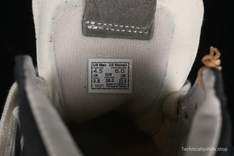 Vans Notre Premium Sk8-Hi High-Top Skate Shoes with Striped Design and Washed Effect - VN000CR0RVN