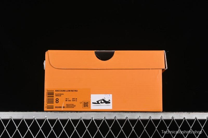 Nike SB Dunk Low LV Collaboration - Embossed White Black Print Anniversary High-End Custom Low-Top Casual Sneakers - DQ1098-361