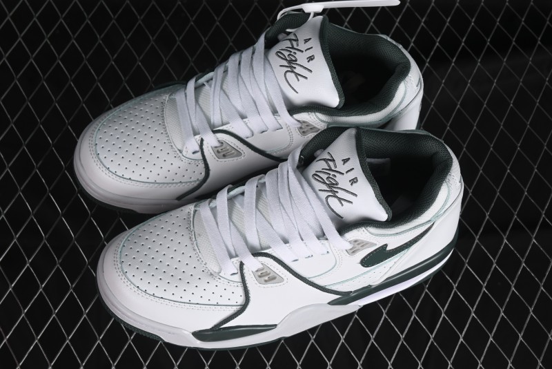 Nike Air Flight 89 Low Basketball Shoes with Air Cushion Technology - FQ8256-101