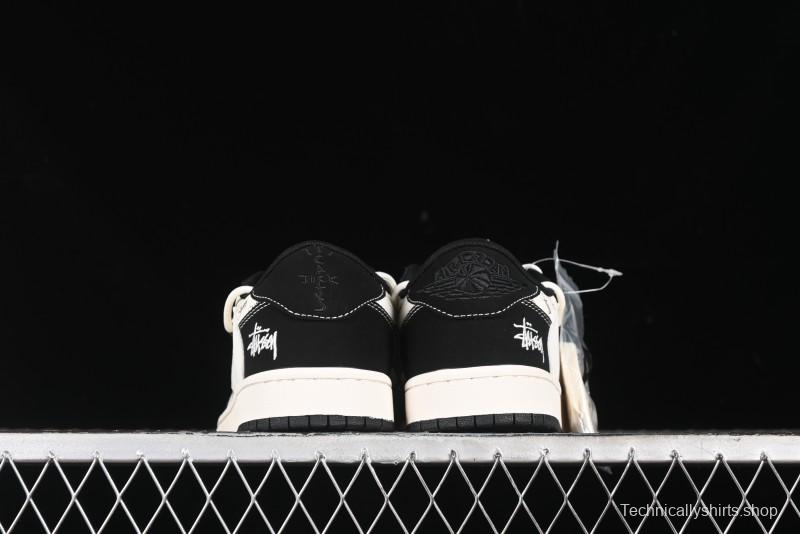 Nike Travis Scott x Fragment Design x Air Jordan 1 Low OG SP AJ1 Sneakers - SJ0086-131