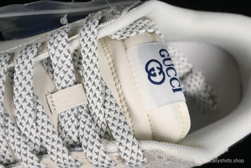 Nike SB Dunk Low Gucci Collaboration - Smoke Blue Anniversary High-End Custom Low-Top Casual Skate Shoes - XX2025-801