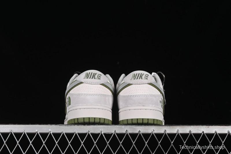 Nike Dunk Low The North Face CDG Collaboration - Green Label SB Low-Top Skate Shoes - DQ1098-397