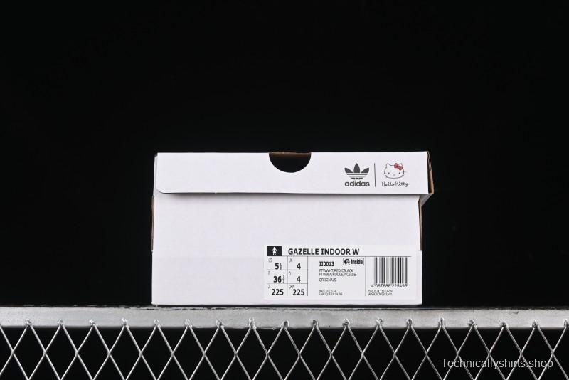 Adidas Originals Gazelle Indoor II Retro Casual Sneakers with Anti-Slip and Wear-Resistant Sole - II0013