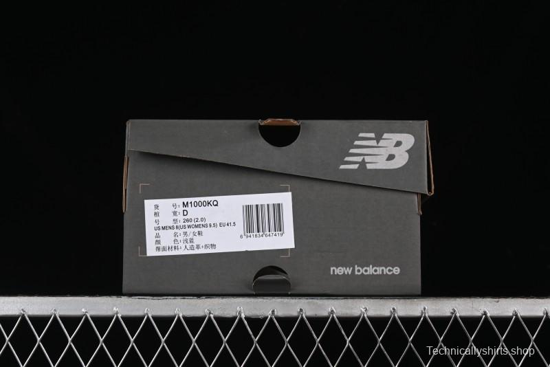 New Balance 1000 Series Retro Dad Style Low-Top Casual Running Shoes - M1000KQ