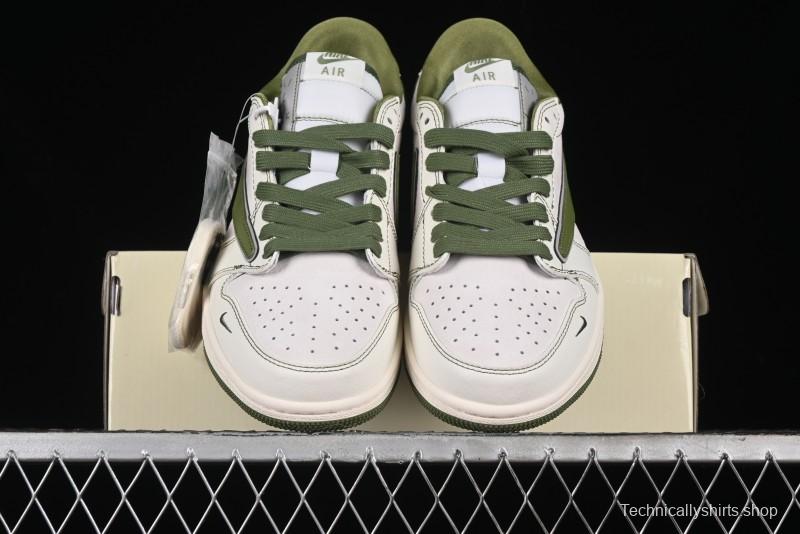 Nike Travis Scott x Fragment Design x Air Jordan 1 Low OG SP AJ1 Supreme Collaboration - XZ2268-002