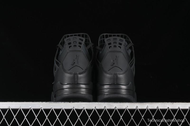 Nike Air Jordan 4 Retro Basketball Shoes with Mesh Design - FV7251-001