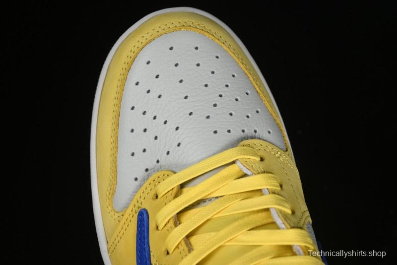 Nike Travis Scott x Air Jordan 1 Low OG AJ1 Collaboration Shoes with Reverse Swoosh - DZ4137-700