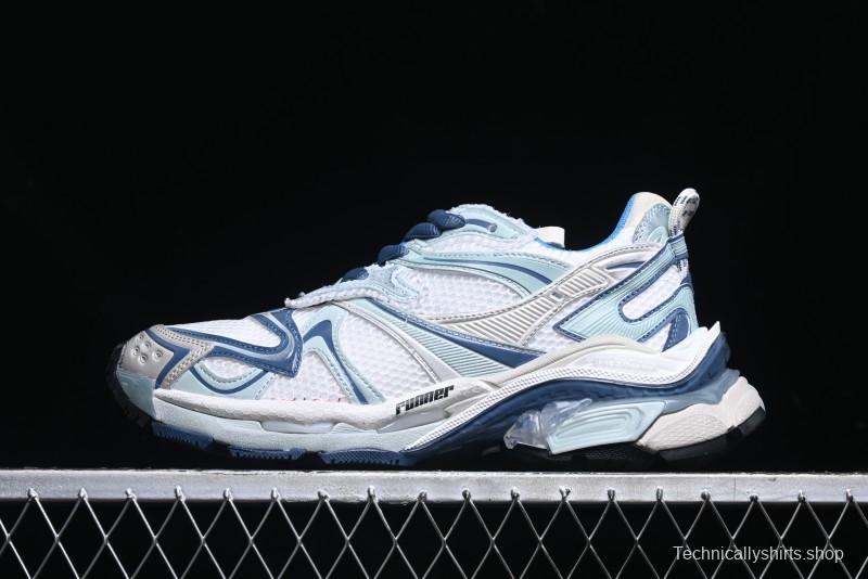 Balenciaga Runner Kith Four Color Retro Casual Sneakers - W3RXP9402