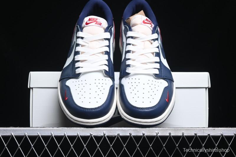 Nike Air Jordan 1 Low OG "Howard University" Casual Sneakers - HQ2993-100