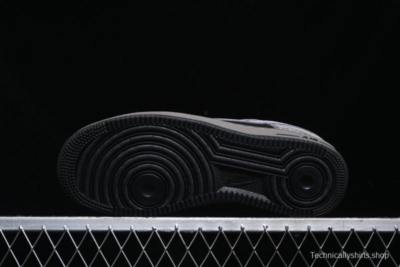 Nike Air Force 1 '07 Low Snake Year Themed Low-Top Casual Sneakers - HF2898-001