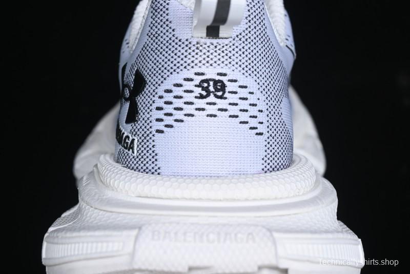 Under Armour x Balenciaga 3XL Sneakers Low-Top Retro Chunky Sole Dad Shoes - W3XUA9010