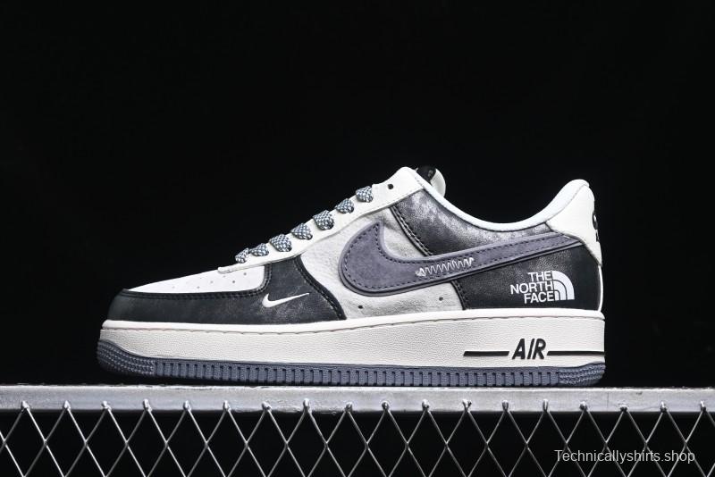 Nike Air Force 1 '07 Low The North Face Collaboration Jacket Black Casual Sneakers - DM6688-004