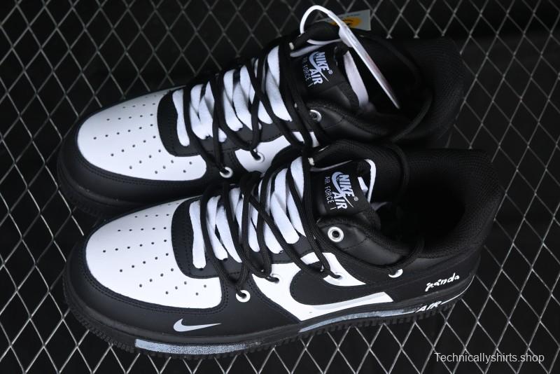Nike Air Force 1 '07 Low Panda Smiley Low-Top Casual Sneakers - CV9879-542