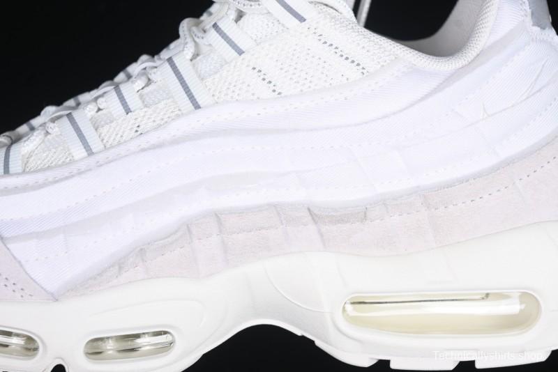 Nike Air Max 95 Retro Running Shoes with Air Cushion - CU8406-100