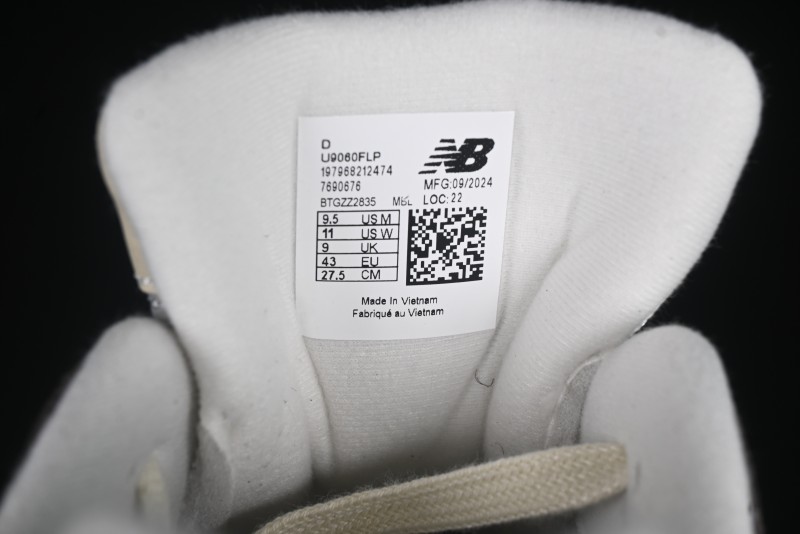 Joe Freshgoods x New Balance 9060 Retro Running Sneakers with ABZORB Cushioning - U9060FLP