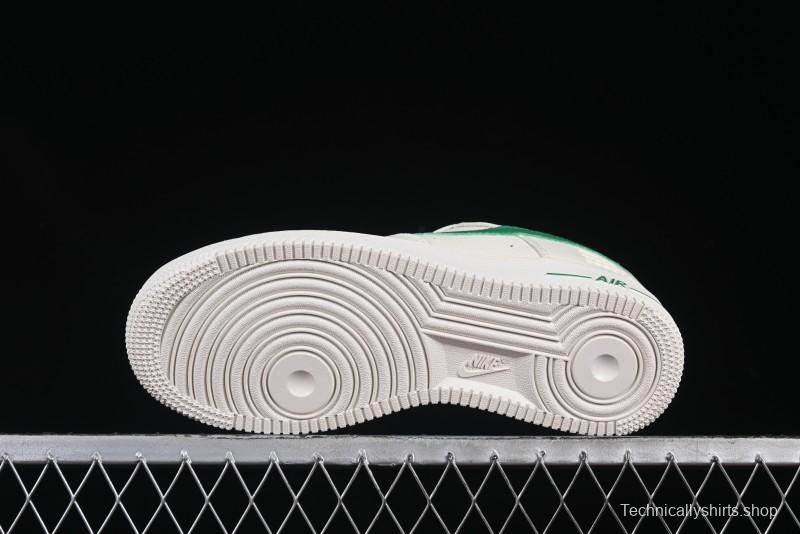 Nike Air Force 1 '07 Low Ted x Portland Collaboration Reflective Green Sneakers - DD8959-707