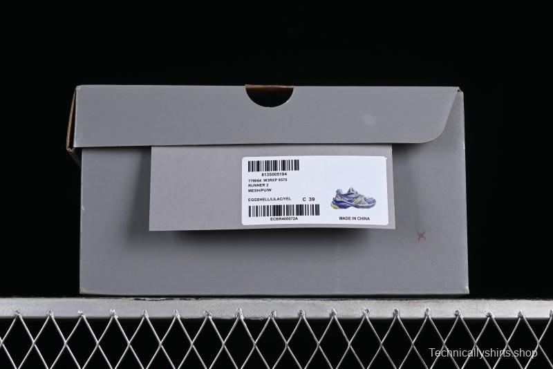 Balenciaga Runner Kith Four Color Retro Casual Shoes - W3RXP9570