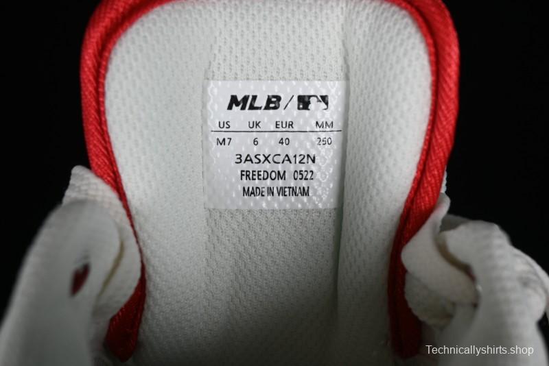 MLB Chunky Liner Basic New York Yankees Thick Sole Casual Sneakers with 6cm Height Increase - 3ASXCA12N43RDS