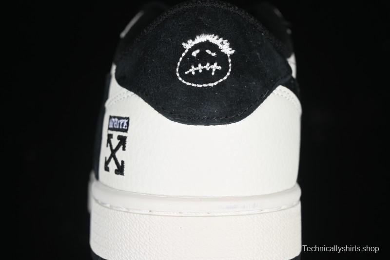 Nike Travis Scott x Fragment Design x Air Jordan 1 Low OG SP AJ1 Off-White Collaboration Casual Sneakers - DM7866-065