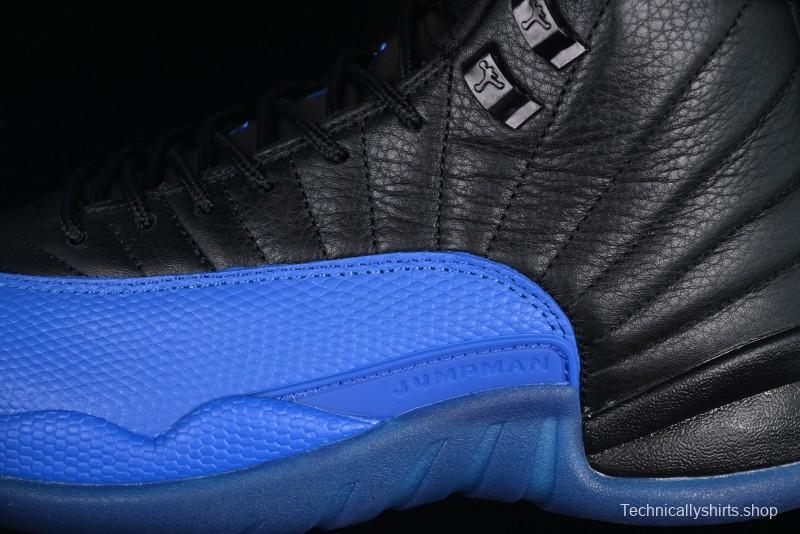Nike Air Jordan 12 Retro Basketball Shoes with Game Royal Colorway - 130690-014