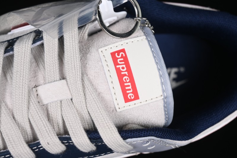 Nike SB Dunk Low Supreme Collaboration Anniversary Custom Low-Top Casual Sneakers - DM6868-045