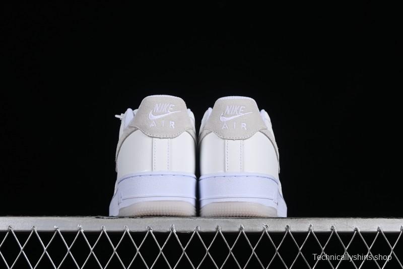 Nike Air Force 1 '07 Low Casual Sneakers with Full-Length Air Cushion - FN5832-100