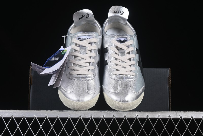 Onitsuka Tiger Mexico 66 Low-Top Leather Sneakers for Casual Running and Leisure - 1183B566-020