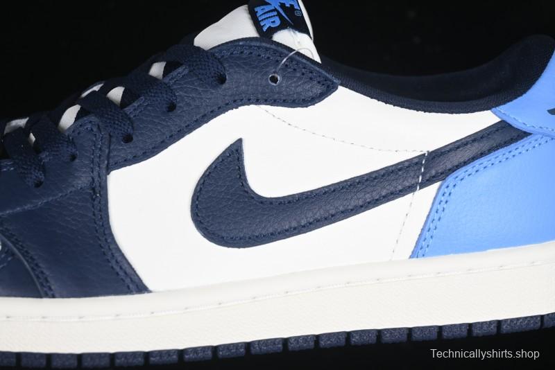 Nike Air Jordan 1 Low OG Obsidian AJ1 Low-top Lifestyle Basketball Shoes - CZ0790-400