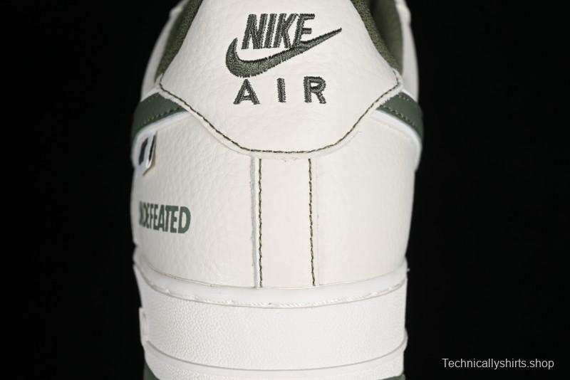 Nike Undefeated x Air Force 1'07 Low Military Green Hemp Rope Casual Sneakers - UT2023-202