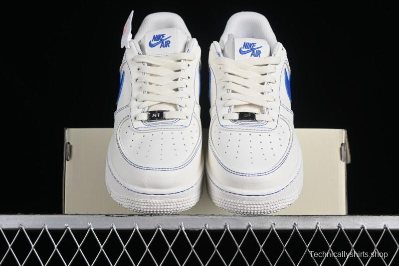 Nike Vlone x Air Force 1 '07 Low Collaboration Light Blue Casual Sneakers - AA5360-011