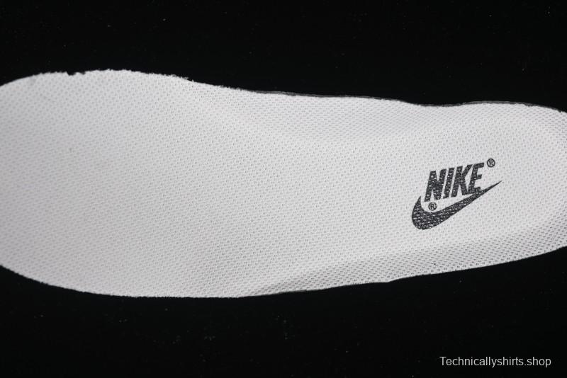 Nike Air Force 1 '07 Low Stussy Collaboration Beige Black Floral Swoosh Casual Sneakers - HH7518-040