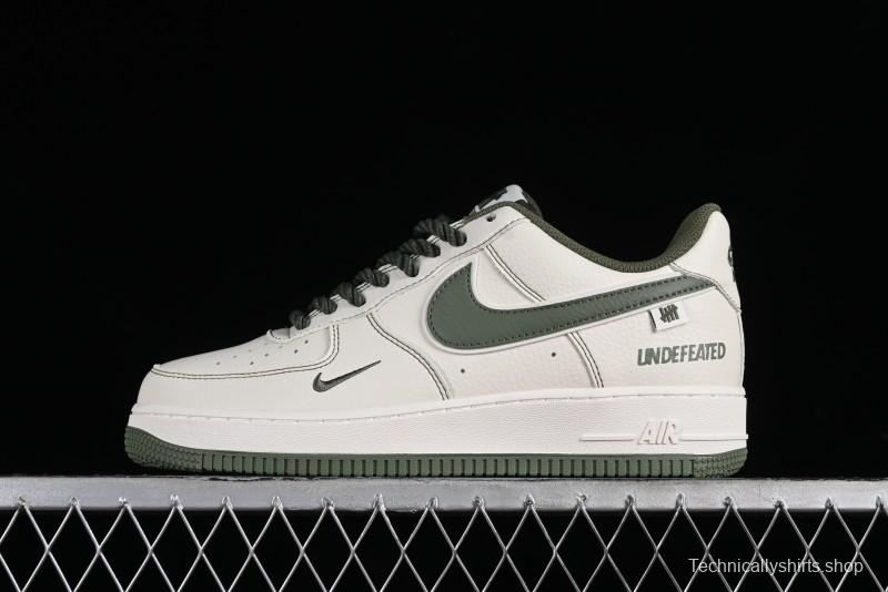 Nike Undefeated x Air Force 1'07 Low Military Green Hemp Rope Casual Sneakers - UT2023-202