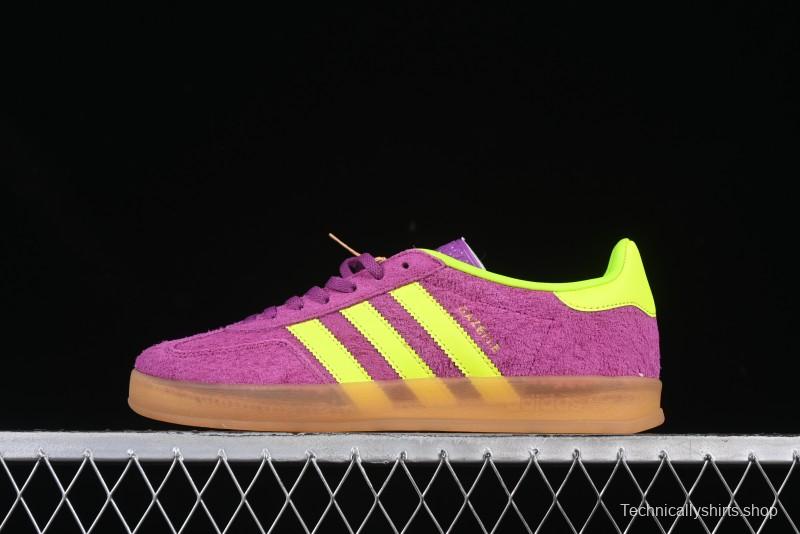 Adidas Originals Gazelle Indoor HQ8715 Retro Casual Anti-Slip Wear-Resistant Low-Top Sneakers