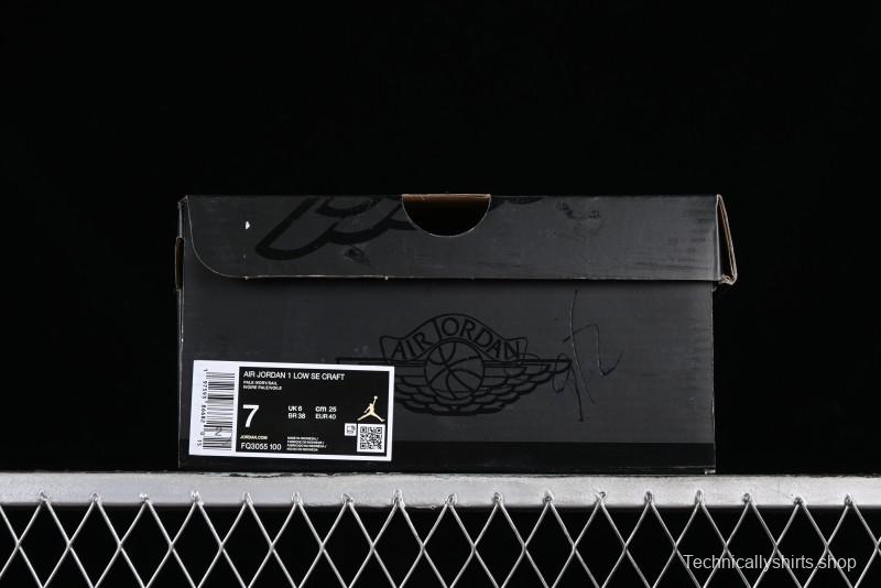 Nike Air Jordan 1 Low AJ1 Casual Sneakers in Earth Gray - FQ3055-100