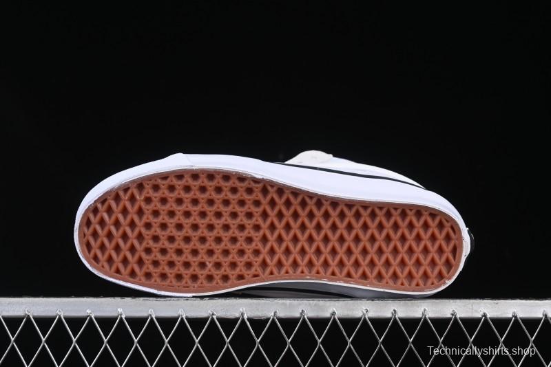 Vans HommeGirls x Sk8-Mid Fashion Casual Mid-Top Suede Skate Shoes with Bold Side Stripes - VN000NBN2VZ