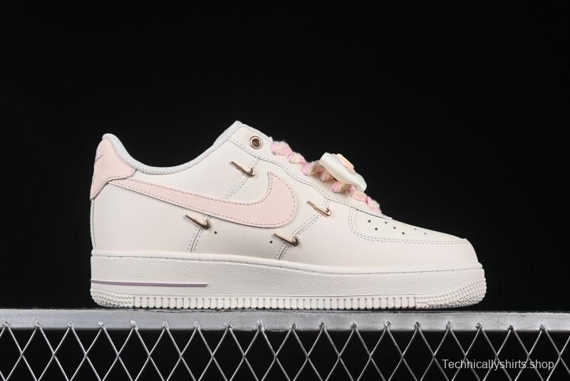 Nike Air Force 1 '07 Low Heart Bow Low-Top Casual Sneakers - FC1122-333