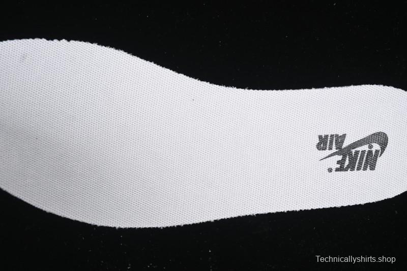 Nike Travis Scott x Fragment Design x Air Jordan 1 Low OG SP AJ1 Stussy Collaboration - Black Hook Dual-Tone Drawstring Low-Top Casual Sneakers - SJ0086-139