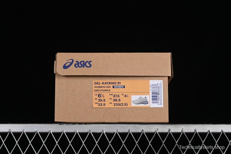 Asics Gel-Kayano 31 Running Shoes with Enhanced Cushioning and Breathable Design - 1012B670-022