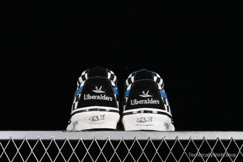 Vans SK8-Mid x Liberaiders Origami Checkerboard Mid-Top Casual Skate Shoes - VN0A3TKNQXH