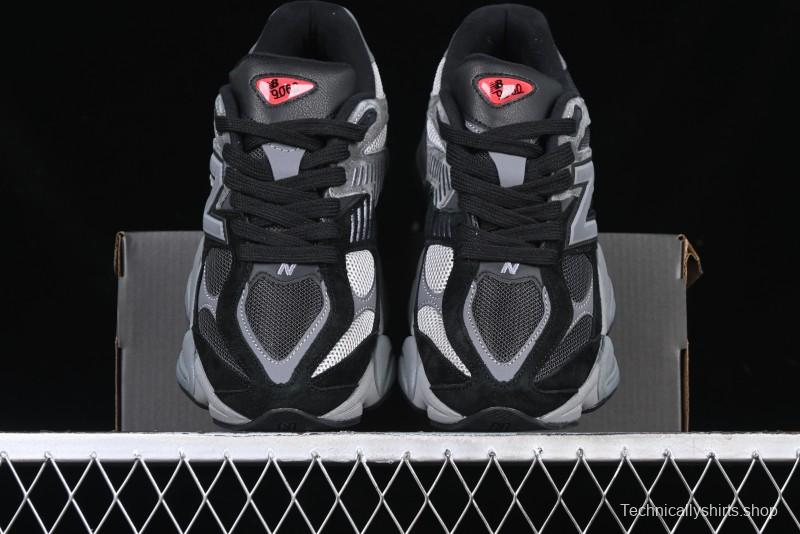New Balance 9060 Retro Casual Running Shoes with ABZORB Cushioning Technology - U9060BLK
