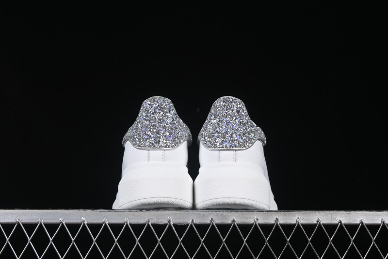 Alexander McQueen Oversized Sneakers with White Crystals - D.E5