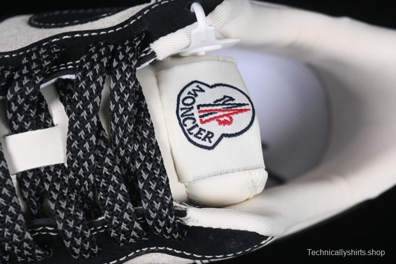 Nike Air Force 1 '07 Low Moncler Collaboration - Black Lychee Grain Pigskin Low-Top Casual Sneakers - CH6336-514