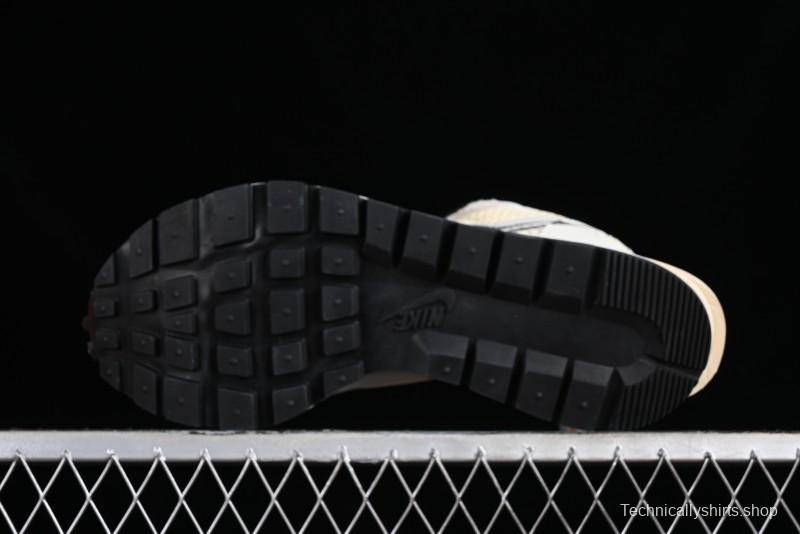 Nike Sacai VaporWaffle 3.0 Deconstructed Sneakers with Overlapping Swoosh and Dual Tongue - CV1363-101